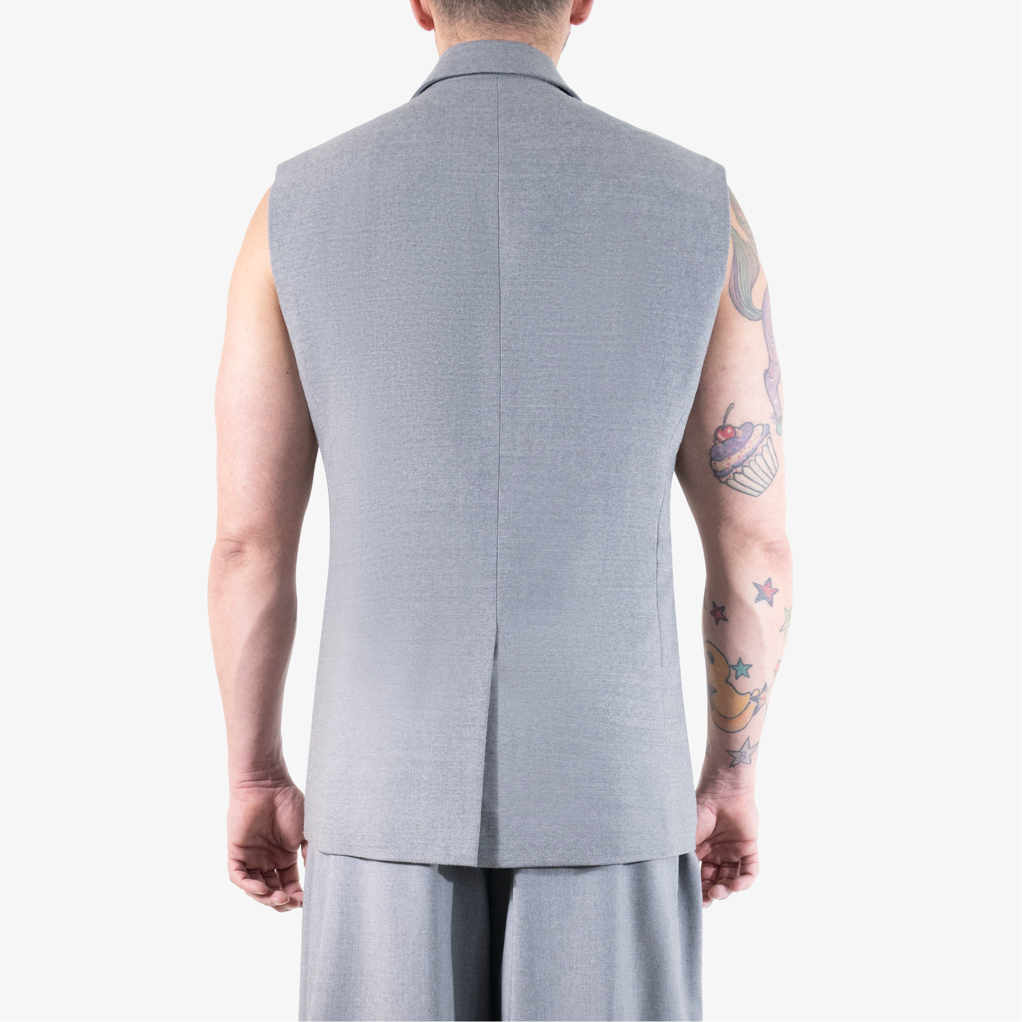 Single- Breasted wool vest